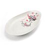 Bpa Free Plate Fish Shape Bamboo Dinner Dish Plate Set Size L 17024