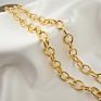 Brass Chain for Jewelry White Necklace Chain for Men Chain Extender Gold Filled