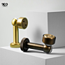 Brass Door Stops Heavy Duty Knurling Door Holder Magnetic Door Stopper Catch