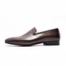 genuine leather loafer shoes