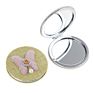 Bright Cute Felt Fabric Lovely Cute Animals Cat Kitty Compact Mirror Pocket Hand Mirror Vanity Mirror