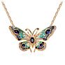 Brooch Accessories Royal Style Gem Butterfly Necklace Dual Brooch