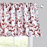 Brown Tree Branch Leaves Valance - 100% Polyester 52X18 Inch Valance 1 Piece/Pack