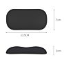 Bubm Ergonomic Slow Recovery Leather Silicone Mouse Pad Keyboard Wrist Rest Cushions Support Pad