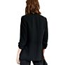 Business Casual Machine Washable Simple Pleats with Nine Split Sleeves Commuter Suit Jacket