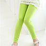 Candy Colors Girls Pencil Pants Leggings Girl Baby Girl Pencil Pants Ankle-Length Leggings Skinny Legging for 2-13 Years