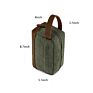 Canvas Toiletry Bag Travel Kit Organizer Dopp Kit Bag for Men