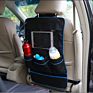 Car Back Seat Rear Organizer Pocket Storage Multi Auto Hanger Travel Bag Black