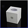 Car Use Rectangle White 4Mm Acrylic Tissue Box Cover