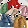 Cartoon Frog Warm Knit 1- 4 Years Old Kids Baby Girl Boys Baby Hats Children Infant Hat