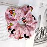 Cartoon Mickey Scrunchies Ponytail Elastic Hair Band Kid Adult Elastic Scrunchies for Women