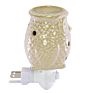 Ceramic Candle Wax Warmer Electric Owl Shaped Plug in Fragrance Oil Warmer Ideal for Spa and Aromatherapy Use