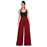 Chiffon Style Trousers for Ladies High Waist Long Modern Office Solid Women Trousers Wide Leg Pants Palazzo Pants