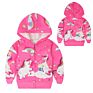 Children Jackets Girls Unicorn Hoodie Toddler for Baby Fleece Kids Fall Jackets