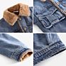 Children's Autumn/ Boys' Fleeced Denim Coat