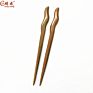 Chinese Japanese Picks Sandalwood Handmade Carved Long Chopsticks Hair Sticks,Wooden Classic Hair Pin for Women