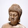 Chinese Style Robes of Sakyamuni Sitting Statue of Buddha Statue Resin Crafts Home Decoration Ornaments
