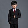 Classic Kids Notch Lapel 2 Button Suit 3Pc Set Including Blazer Waistcoat Trousers