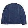 Classic Men's Denim and Cashmere Stitching Men's Plush Thickened Denim Jacket Casual Sports Jacket