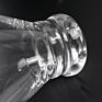 Clear Stemless 8 Ounces Cocktail Glasses Set Martini Glass Cup