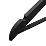 Clothes Plastic Hanger Black Clothing Hangers Hangers with Logo