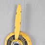 Club Vintage Industrial Loft Style Iron Airplane Propeller Wall Decoration Clock