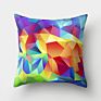 Colorful Crayon Sense Ripple Vortex Colorful Creative Cushion Peach Skin Pillowcase