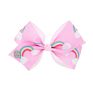 Colorful Cute Jojo Siwa Bows Alligator Clips for Girls Unicorn Grosgrain Ribbon Hair Barrettes Accessories Hair Bows Set