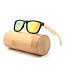 Colors Men Sunglasses Designer Eyewear Eco Friendly Bamboo Sunglasses