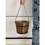 Combination Wooden Barrel Indoor Home Decoration Flower Planter with Drainage Hole
