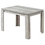 Contemporary Rustic Farm House Style Thick Paneled Dining Kitchen Table Luxury Modern Furniture