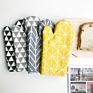 Cotton and Linen Microwave Oven Gloves Oven Mitts