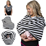 Cotton Chevron Infinity Breastfeeding Nursing Scarf