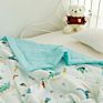 Cotton Crib Kantha Baby Quilt Toddler Blanket Hand Block Print Soft Cozy Quilt