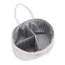 Cotton Rope Baby Diaper Caddy Organizer Large Rope Nursery Storage Bin