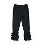 Cotton Toddler Infant Boutique Clothes Ruffle Baby Girls Pants Leggings Infant Icing Leggings Solid Color Casual Pants