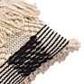 Cotton Woven Cushion Cover at Lowest Price Home Decorative Bohemian Pillow Case Black and White Pillow Cover