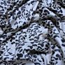 Cow Print Satin Fabric 100% Polyester for Sleepwear Dresses