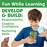 Creativity for Kids Grow Create Your Own Customized Mini Garden in a Jar Light-Up Terrarium Kit with Led Light