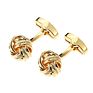 Cufflinks Novelty Knot Cufflinks Silver Color Men's Jewelry Classic Cuff Link for Shirt
