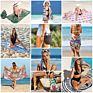 Customise Flamingo Pink Logo Printed Microfiber Recycled No Sand Personalized Swimming Pool Beach Towel