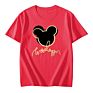 Customize Tee Cute Mickey Mouse Cartoon Tshirt O-Neck Womens T Shirt Oversized T-Shirts with Design