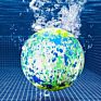 Customized 9 and 6 Inches Pvc Flatable/Water Filling Watermelon Stress Ball Pvc Beach Water Ball