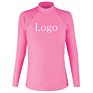 Customized Kids Colorful Long Sleeve Rash Guards Surfing Vest with Uv 50+ Sun Protection