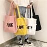 Customized Logo Printing Recyclable 12Oz Cotton Canvas Tote Bag