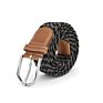 Customized Polyester Knitted Elastic Braided Men Rope Fabric Belt
