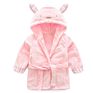 Cute Coral Fleece Animal Pattern Robe for Children