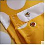 Dacron Cloth Polyester Waterproof Bathroom Curtains Thickening Mildew Resistant Yellow Sunflower Shower Curtain