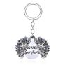 Daily Gift Souvenir Alloy Keychain Openable Silver Gold Sun Flower Keychain You Are My Sunshine Sunflower Keychain