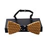 Decorative Stereoscopic Wooden Bowtie Gift Set for Men